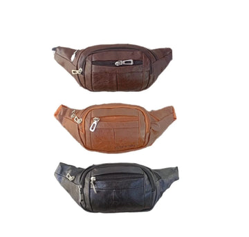 Casual Leather Waist Bag